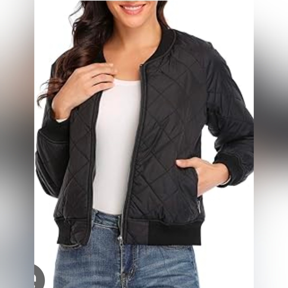 HEATLAST Women's Black Quilted Jacket
